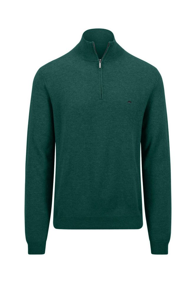 FYNCH-HATTON Wollpullover Herren Troyer aus Merino-Cashmere von FYNCH-HATTON