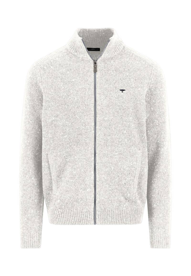FYNCH-HATTON - Zip Cardigan. Donegal*RWS winter white - Gr. - 3XL von FYNCH-HATTON