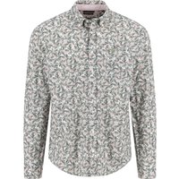 Fynch-Hatton Baumwollhemd mit floralem Print und Brusttasche von FYNCH-HATTON