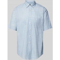 Fynch-Hatton Freizeithemd mit Button-Down-Kragen Modell 'Summer' in Hellblau Melange, Größe S Fynch-Hatton Freizeithemd mit Button-Down-Kragen Modell 'Summer' in Hellblau Melange, Größe S von FYNCH-HATTON