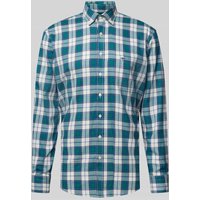 Fynch-Hatton Freizeithemd mit Button-Down-Kragen in Hellgruen, Größe XXL von FYNCH-HATTON