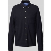 Fynch-Hatton Freizeithemd mit Button-Down-Kragen in Marine, Größe XXL Fynch-Hatton Freizeithemd mit Button-Down-Kragen in Marine, Größe XXL von FYNCH-HATTON