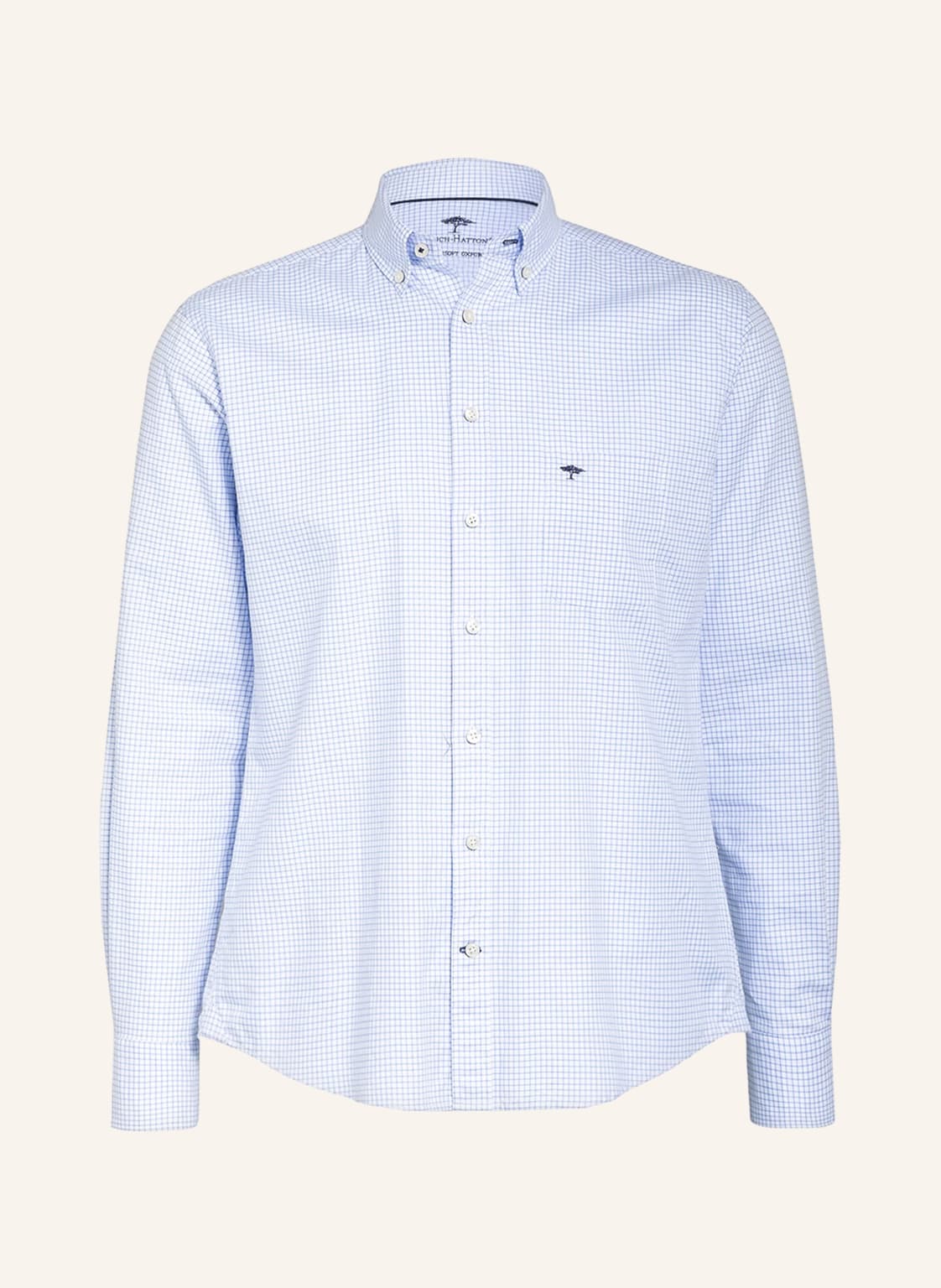 Fynch-Hatton Hemd Casual Fit blau von FYNCH-HATTON