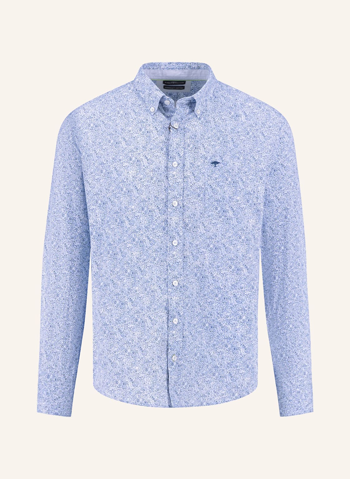 Fynch-Hatton Hemd Regular Fit blau von FYNCH-HATTON