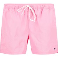 Fynch-Hatton Herren Badeshorts rosa Mikrofaser unifarben von FYNCH-HATTON