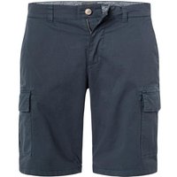 Fynch-Hatton Herren Cargoshorts blau Baumwolle von FYNCH-HATTON