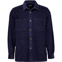 Fynch-Hatton Herren Overshirt blau von FYNCH-HATTON