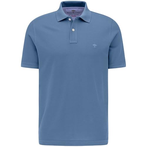 Fynch-Hatton Herren Polo, Basic Poloshirt, per Pack Blau (Pacific 623), XX-Large (Herstellergröße: XXL) von FYNCH-HATTON