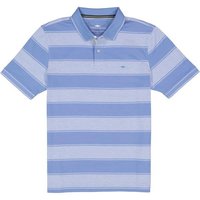 Fynch-Hatton Herren Polo-Shirt blau Baumwoll-Piqué von FYNCH-HATTON