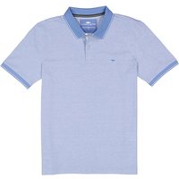 Fynch-Hatton Herren Polo-Shirt blau Baumwoll-Piqué von FYNCH-HATTON