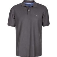 Fynch-Hatton Herren Polo-Shirt grau Baumwoll-Piqué von FYNCH-HATTON