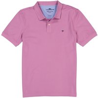 Fynch-Hatton Herren Polo-Shirt lila Baumwoll-Piqué von FYNCH-HATTON