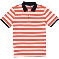 Fynch-Hatton Herren Polo-Shirt rot Baumwoll-Jersey von FYNCH-HATTON