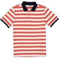 Fynch-Hatton Herren Polo-Shirt rot Baumwoll-Jersey von FYNCH-HATTON