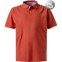 Fynch-Hatton Herren Polo-Shirt rot Baumwolle von FYNCH-HATTON