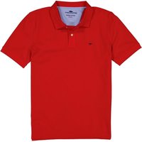 Fynch-Hatton Herren Polo-Shirt rot Baumwoll-Piqué von FYNCH-HATTON