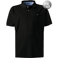 Fynch-Hatton Herren Polo-Shirt schwarz Baumwolle von FYNCH-HATTON