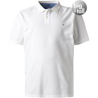 Fynch-Hatton Herren Polo-Shirt weiß Baumwolle von FYNCH-HATTON