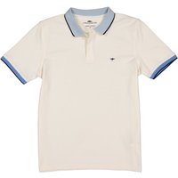 Fynch-Hatton Herren Polo-Shirt Weiß Baumwoll-Piqué von FYNCH-HATTON