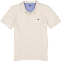 Fynch-Hatton Herren Polo-Shirt weiß Baumwoll-Piqué von FYNCH-HATTON