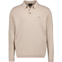 Fynch-Hatton Herren Pullover beige unifarben von FYNCH-HATTON