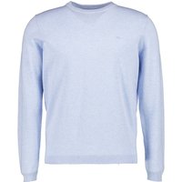 Fynch-Hatton Herren Pullover blau unifarben von FYNCH-HATTON