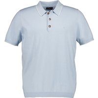 Fynch-Hatton Herren Polo-Shirt blau/blau unifarben Fynch-Hatton Herren Polo-Shirt blau/blau unifarben von FYNCH-HATTON