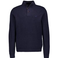 Fynch-Hatton Herren Troyer blau unifarben von FYNCH-HATTON