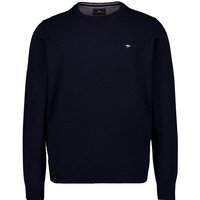 Fynch-Hatton Herren Pullover blau unifarben von FYNCH-HATTON