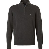 Fynch-Hatton Herren Troyer grau unifarben von FYNCH-HATTON