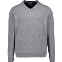 Fynch-Hatton Herren Pullover grau unifarben von FYNCH-HATTON