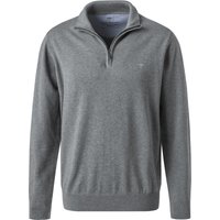 Fynch-Hatton Herren Troyer grau unifarben von FYNCH-HATTON