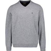 Fynch-Hatton Herren Pullover grau unifarben von FYNCH-HATTON