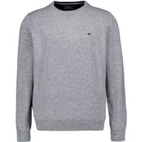 Fynch-Hatton Herren Pullover grau unifarben von FYNCH-HATTON