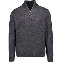 Fynch-Hatton Herren Troyer grau unifarben von FYNCH-HATTON