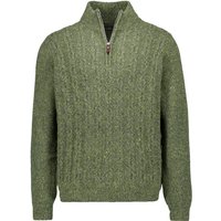 Fynch-Hatton Herren Troyer grün unifarben von FYNCH-HATTON