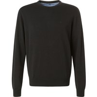 Fynch-Hatton Herren Pullover schwarz unifarben von FYNCH-HATTON
