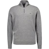 Fynch-Hatton Herren Troyer grau unifarben von FYNCH-HATTON