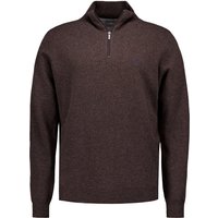 Fynch-Hatton Herren Troyer braun Lammwolle unifarben von FYNCH-HATTON