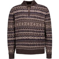 Fynch-Hatton Herren Troyer braun gemustert von FYNCH-HATTON