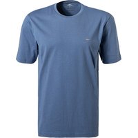 Fynch-Hatton Herren T-Shirt blau Baumwolle von FYNCH-HATTON