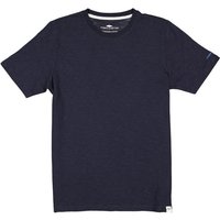 Fynch-Hatton Herren T-Shirt blau Baumwolle von FYNCH-HATTON