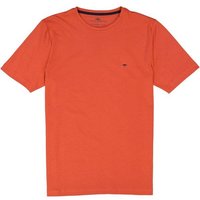 Fynch-Hatton Herren T-Shirt rot Baumwolle von FYNCH-HATTON