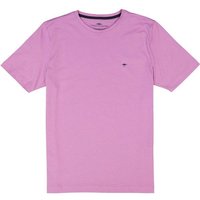 Fynch-Hatton Herren T-Shirt violett Baumwolle von FYNCH-HATTON