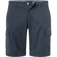 Fynch-Hatton Herren Cargoshorts blau Baumwolle von FYNCH-HATTON