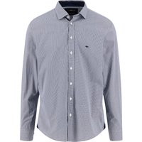 Fynch-Hatton Leichtes Baumwollhemd mit Kleinkaromuster von FYNCH-HATTON