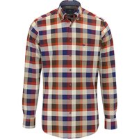 Fynch-Hatton Leichtes Flanellhemd mit Karomuster und Brusttasche von FYNCH-HATTON