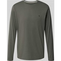 Fynch-Hatton Longsleeve mit Logo-Detail in Anthrazit, Größe L Fynch-Hatton Longsleeve mit Logo-Detail in Anthrazit, Größe L von FYNCH-HATTON