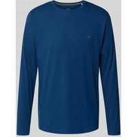 Fynch-Hatton Longsleeve mit Logo-Detail in Dunkelblau, Größe XXL Fynch-Hatton Longsleeve mit Logo-Detail in Dunkelblau, Größe XXL von FYNCH-HATTON