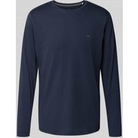 Fynch-Hatton Longsleeve mit Logo-Detail in Marine, Größe XXL Fynch-Hatton Longsleeve mit Logo-Detail in Marine, Größe XXL von FYNCH-HATTON